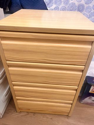 Cajonera de madera