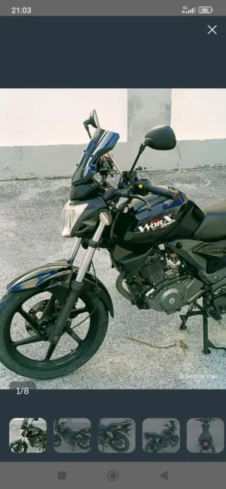 Cambio naked 125cc por scooter