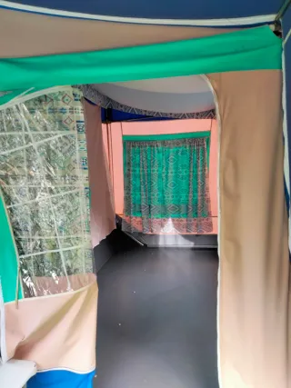 Carro tienda Inesca Ruta sin piquetas.