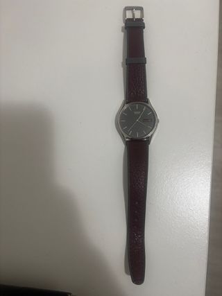 Reloj Seiko Quartz Marrón/Gris