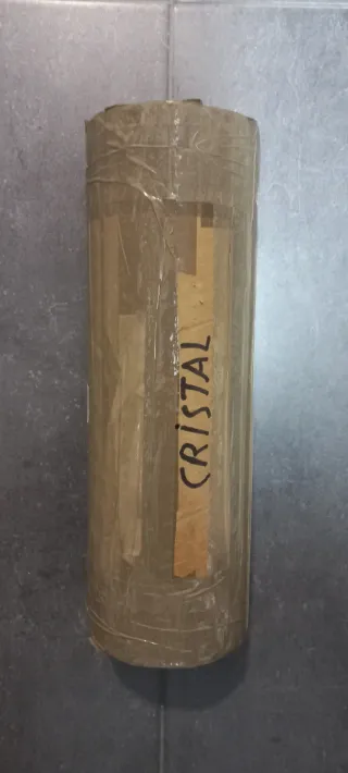 Caja de cartón cilíndrica