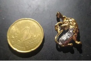 Colgante León Oro Cristian Lay