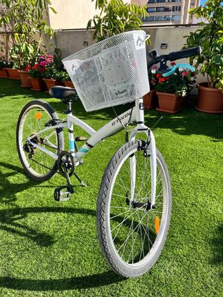 Bicicleta Infantil B'Twin Original 100 Blanca