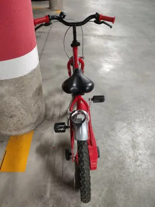 Bicicleta infantil roja Formula Max