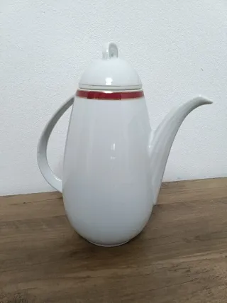 "Antigua Cafetera Porcelana Bareuther Bavaria"