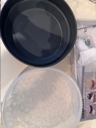 Set repostería: molde pan, cortador