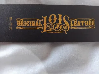 Cinturón Levi's y Lois Marrón Cuero Hebilla Metáli