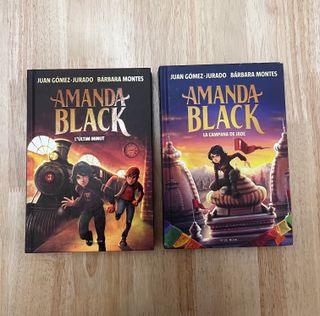 Libros Amanda Black 1, 2, 3, 4 5- Catalán
