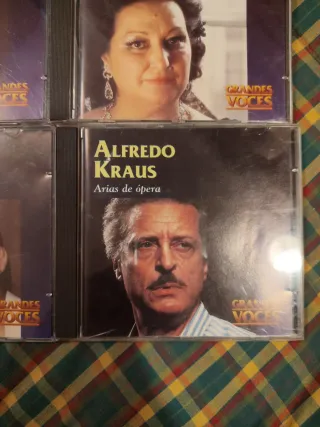 Lote 4 CDs Grandes Voces Ópera