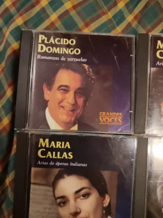 Lote 4 CDs Grandes Voces Ópera