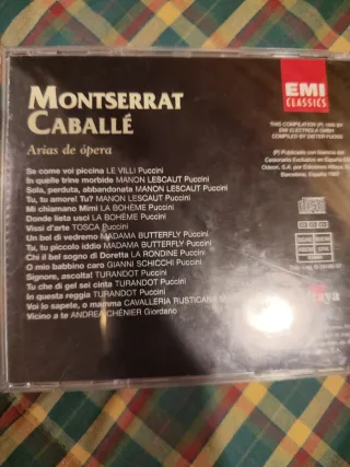 Lote 4 CDs Grandes Voces Ópera