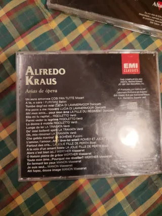 Lote 4 CDs Grandes Voces Ópera