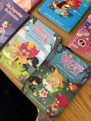 Lote libros niñas de primaria