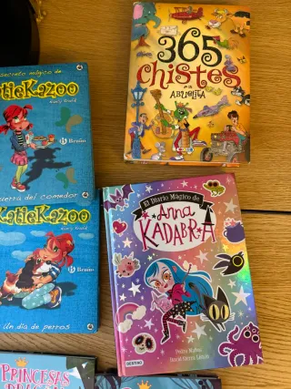 Lote libros niñas de primaria