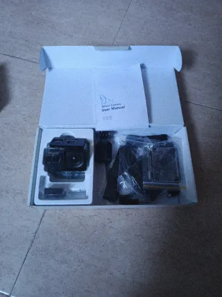 Cámara de acción negra