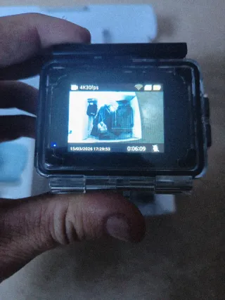 Cámara de acción negra