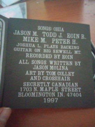 Songs: Ohia - Debut CD