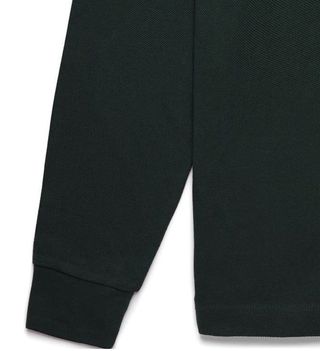 Polo Kappa manga larga hombre verde bosque XL