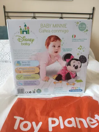 Minnie Mouse Gateadora Disney Baby Clementoni
