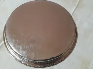 Vassoio rotondo decorato