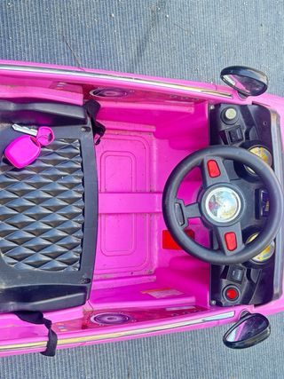 Coche teledirigido rosa para niña
