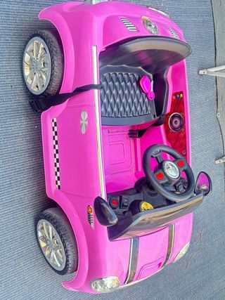 Coche teledirigido rosa para niña