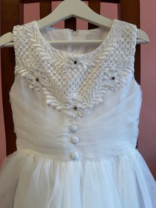 Vestido de fiesta/comunión blanco