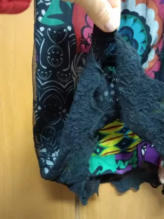 Tubino con strati esterno in tulle