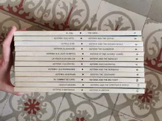 Col·lecció completa ASTÈRIX bilingüe català-anglès