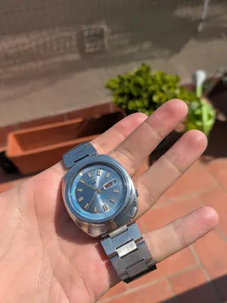 Reloj Seiko 5 Sports 70s Azul