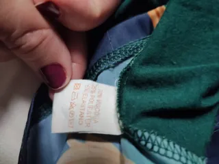 Camiseta manga larga estampado barroco