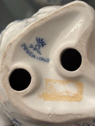 3 Figuras Porcelana Italiana Aves