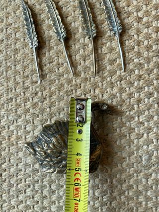 Cisne com Plumas para aperitivos,vintage.