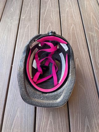 Casco Bici Niña BTWIN Princess Rosa