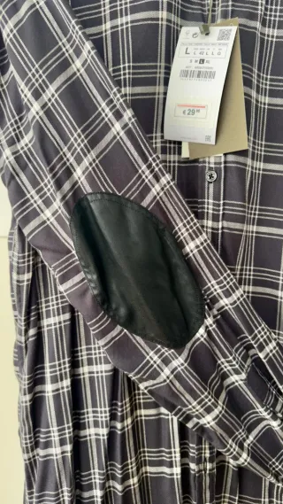 Camisa Zara Hombre Cuadros Talla L