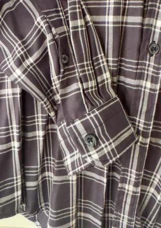 Camisa Zara Hombre Cuadros Talla L