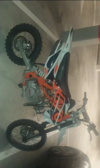 Kayo 140cc Motocross 2023 Naranja/Blanco