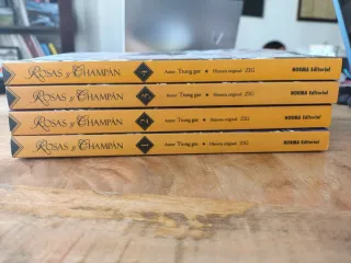 MANHWA ROSAS Y CHAMPAN 1 A 4