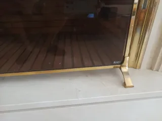 Salvachispas Chimenea Francesa Negro/Dorado