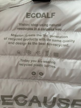 Plumífero Ecoalf Blanco