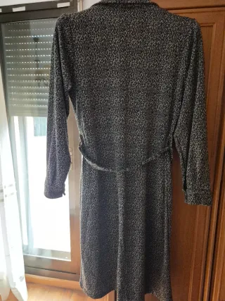 Bata de señora con estampado