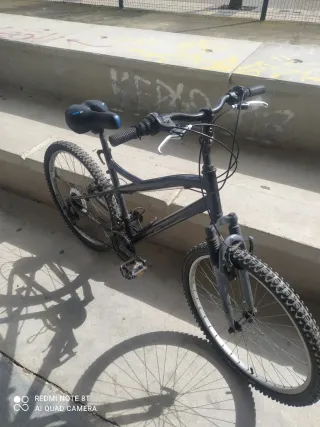 Bicicleta Montaña 26 Negra