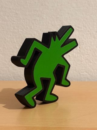 Statuetta Keith Haring Uomo Coccodrillo