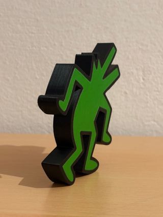 Statuetta Keith Haring Uomo Coccodrillo