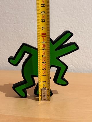 Statuetta Keith Haring Uomo Coccodrillo