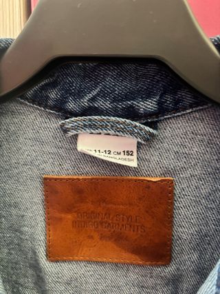 Chaqueta Vaquera Zara Azul