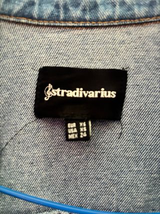 Chaqueta Vaquera Zara Azul