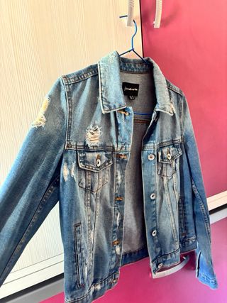 Chaqueta Vaquera Zara Azul