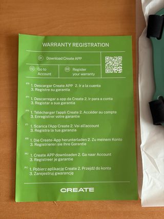 Mascara LED CREATE Verde Nueva