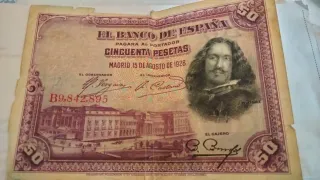 Billete 10 Pesetas Banco de España 1935